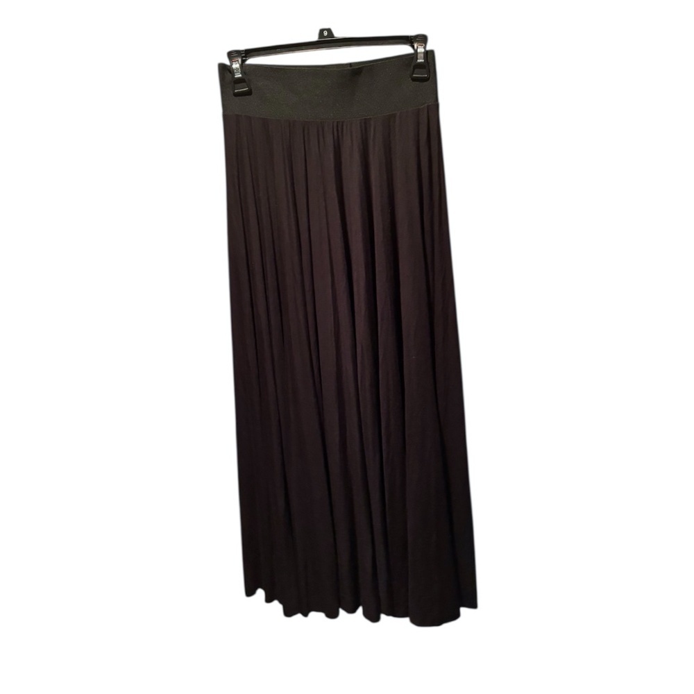 LA SKRTS Pull On Maxi Skirt in Black Medium